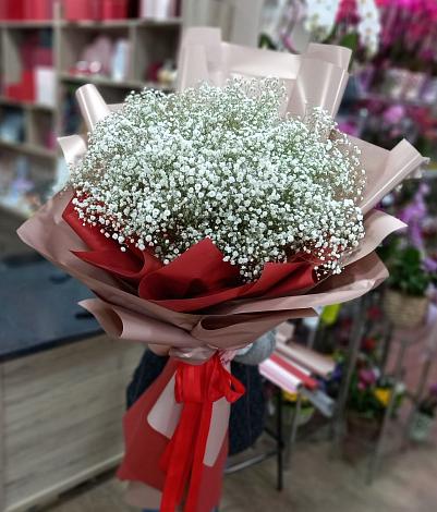 Букет цветов из: Гипсофила в Шмелёнки