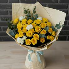 Букет цветов из:  Розы в Шмелёнки