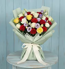 Букет цветов из:  Розы в Шмелёнки