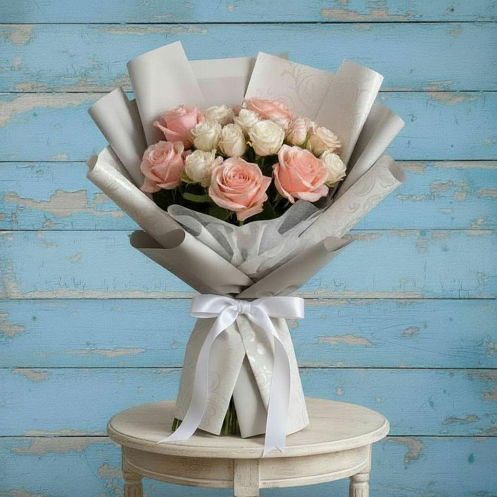 Букет цветов из: Розы в Шмелёнки