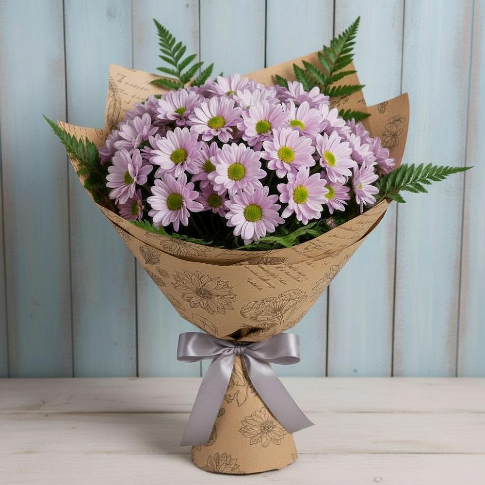 Букет цветов из: Хризантемы в Шмелёнки