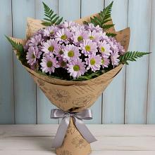 Букет цветов из:  Хризантемы #REPLACE_PRED# Шмелёнки