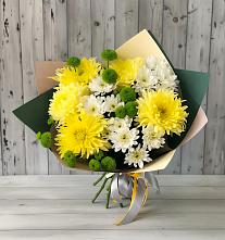 Букет цветов из:  Хризантемы в Шмелёнки