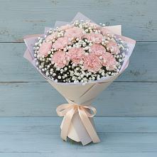 Букет цветов из:  Гвоздики в Шмелёнки