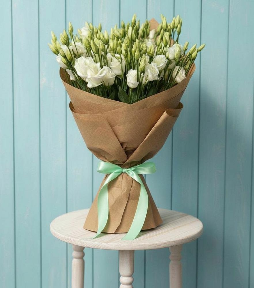 Букет цветов из: Лизиантусы в Шмелёнки