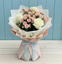 Букет цветов из:  Розы в Шмелёнки