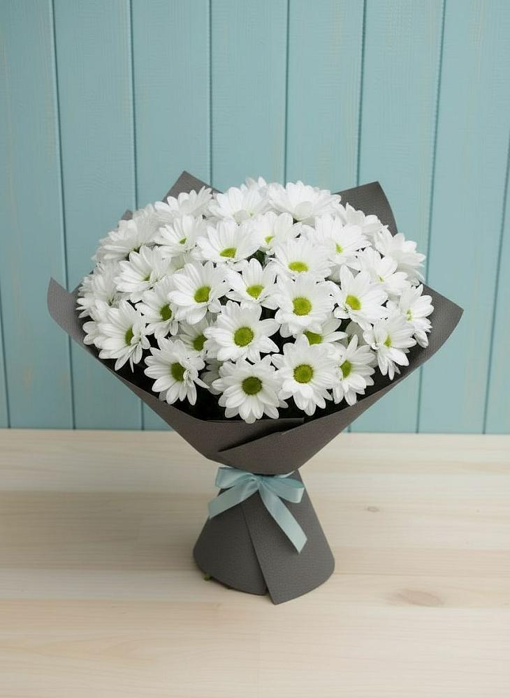 Букет цветов из: Хризантемы в Шмелёнки