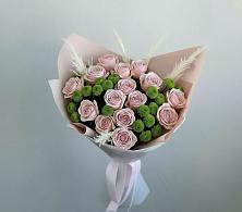 Букет цветов из:  Розы и Хризантемы в Шмелёнки