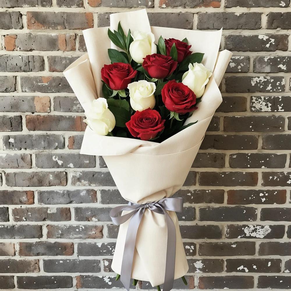 Букет цветов из: Розы в Шмелёнки