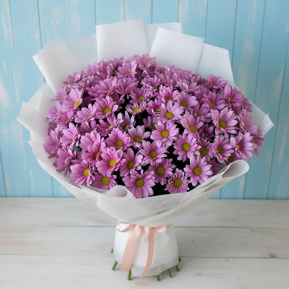 Букет цветов из: Хризантемы в Шмелёнки