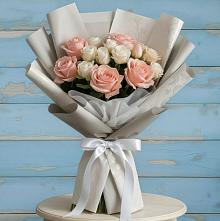 Букет цветов из:  Розы в Шмелёнки