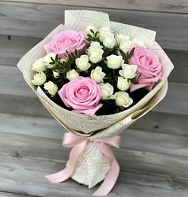 Букет цветов из:  Розы в Шмелёнки