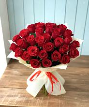 Букет 29 Красных роз #REPLACE_PRED# Шмелёнки