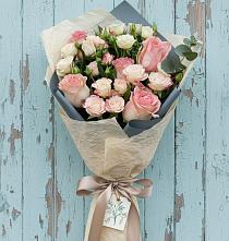 Букет цветов из:  Розы в Шмелёнки