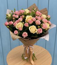 Букет цветов из:  Розы в Шмелёнки