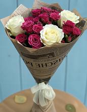 Букет цветов из:  Розы в Шмелёнки