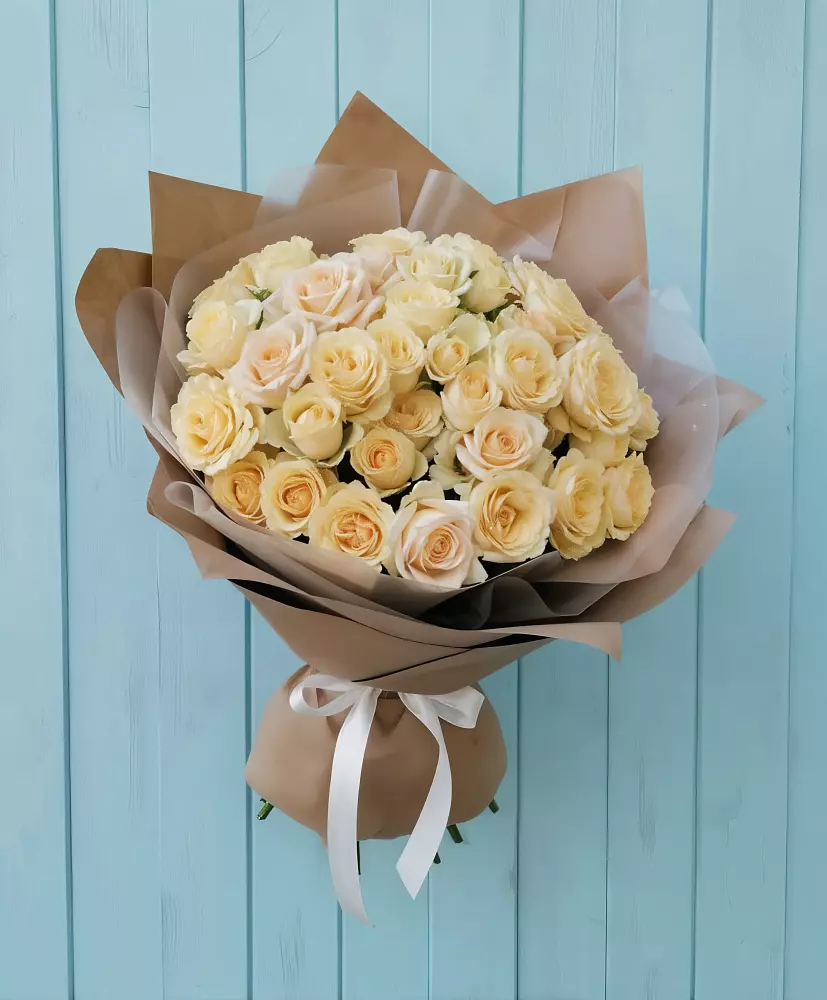 Букет Кремовое облако в Шмелёнки