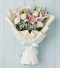 Букет цветов из:  Лилии в Шмелёнки