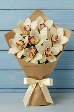 Букет цветов из:  Орхидеи и Розы в Шмелёнки